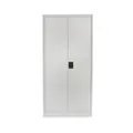 rikta Metallschrank, (BxHxT): 80 x 168 x 40 cm, 4 Einlegeböden - grau