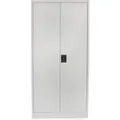 Rikta Metallschrank 2-türig (B x T x H) 80 x 40 x 168 cm RAL 7035 Lichtgrau