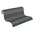 A.S. Création Uni Schwarz 375606 Wandtapete Vlies Vlies Rolle Tapete VILLA
