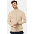 Indicode Strickjacke Herren INLut Herrenstrickjacke beige XL (56)