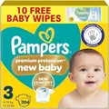 PAMPERS Premium Protection Gr.3 Midi 6-10kg MonatsBox 204 Stück