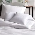 Traumschlaf Hotelbettwäsche koch und chlorfest weiß Kissenbezug einzeln 40x80 cm - weiß