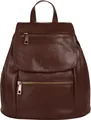 Samantha Look City-Rucksack Damen 017743 braun