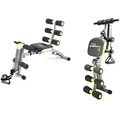 Orange-Planet Ganzkörpertrainer Trainingsgerät Wonder Core 2 mit eingebautem Drehsitz und silberfarben