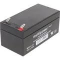 Multipower MP3.4-12 12 Volt 3400 mAh Akku CT3,2-12 CT3.2-12 - Schwarz