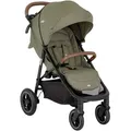 Joie Buggy Litetrax PRO Air, Dunkelgrün, Textil, 58x103x93.6 cm, EN 1888, Feststellbremse, Fußstütze abklappbar, Federung, 5-Punkte-Gurt, für Babyschale geeignet, Griff in Lederoptik, Transportsicherung, Einhand-Faltmechanismus, abnehmbarer Schutzbügel, Baby on Tour, Kinderwagen, Buggys