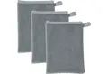 Erwin Müller Waschhandschuh Abschminkhandschuh 3er-Pack, Microfaser, Microfaser Uni