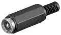 Goobay DC-Kupplung mit Knickschutz - Durchmesser 2,5 mm 11634