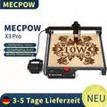 Mecpow X3 Pro 10W Lasergravierer mit Air Assist Kit, hoher Präzision Sicherheit