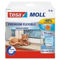 tesa tesamoll Premium Flexible Fenster-Dichtungsband transparent 0,9 cm x 6,0 m 1 Rolle