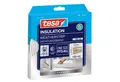 tesa Dichtband INSULATION Dichtungsband Premium - Selbstklebende Silikondichtung (Packung, 1-St., Dichtungsband Premium transparent - 6 m x 9 mm x 7 mm) zum Isolieren von Spalten an Fenstern und Türen