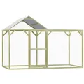 vidaXL Hühnerkäfig 3x1,5x2 m Imprägniertes Kiefernholz
