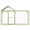 vidaXL Hühnerstall, Hühnerkäfig 3x1,5x2 m Imprägniertes Kiefernholz