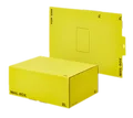 Versandkarton XL (20 Stück) 460x333x174 mm einwellig wiederverschließbar Gelb