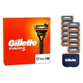 Gillette Fusion5 Systemklingen 12er + Reiseschutzkappe - Online Versandvariante (56466035)