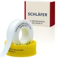Teflonband DVGW für Gas und Wasser PTFE Band Dichtband Gewindedichtband