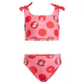 adidas Mädchen X Disney Minnie Mouse Bikini Kids Badeanzüge, Pnkfus/Purrub/Owhite/Aurrub, 4-5 Jahre