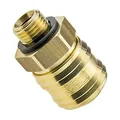 Rectus Druckluftkupplung Stecknippel Schnellkupplung RQS Stecker aus Messing NW 7,2mm (1/4", Kupplung mit Aussengewinde)