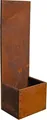 Sichtschutz Rost Metall Gartenzaun 150x50cm Hochbeet Sichtschutzwand Edelrost