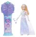 Disney Frozen Disney Die Eiskönigin Jewel Reveal Elsa-Modepuppe mit 8 Überraschungen wie Juwelenbox und 10 Zubehörteilen, Modepuppe, Weiblich, 3 Jahr(e), Junge/Mädchen, 317,5 mm, Mehrfarbig