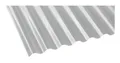 Premium Acryl Profilplatte Wabe Sinus 76/18 1045 x 4500 x 3 mm - Klar - 2610219