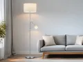 TRIO Trio Hotel -lattiavalaisin E27 + E14, valkoinen