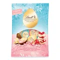 Lindt Schokoladen Joghurt Eier Mix | 3 x 140 g | Vollmilch Joghurt Eier, 3 Sorten: Himbeere-Vanille, Erdebeer-Rhabarber, Joghurt-Creme | Oster Schokolade | Schokoladengeschenk | Ostereier | Schokoeier