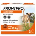 FRONTPRO® Kautablette gegen Zecken und Flöhe für Hunde (>4-10kg)