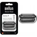 NEU Braun Scherkopf Ersatzklinge 73S Silber Serie 7 EasyClick Rasierer Zubehör
