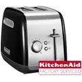 KitchenAid 5KMT2115EOB Toaster Classic Onyx schwarz Factory Serviced - Schwarz