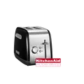 KitchenAid 5KMT2115EOB Toaster Onyx Schwarz Bagle-Taste Factory Serviced