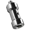 Walimex Spigot Gewinde Adapter 1/4 Zoll auf 3/8 Zoll, Gewindeadapter für Kamera Zubehör und Stativ