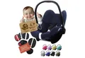 BambiniWelt by Rafael K. Babyschale Sommerbezug Bezug aus Frottee kompatibel mit Maxi Cosi CabrioFix + GP, ab: Geburt, bis: 14 Monate