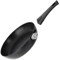 Scanpan Urban Schmorpfanne 28 cm Hoher Rand und Abnehmbarer Griff | Hohe Pfanne für Induktion, Ceran- & Gasherde | Stratanium Antihaftbeschichtung | Backofenfest, Einfache Reinigung, Dänische Qualität
