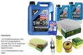 INSPEKTIONSKIT FILTER LIQUI MOLY ÖL 7L 5W-30 für BMW 5er F10 F18 528i 523i
