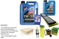 INSPEKTIONSKIT FILTER LIQUI MOLY ÖL 6L 5W-30 für BMW X1 E84 sDrive20i