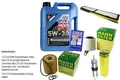INSPEKTIONSKIT FILTER LIQUI MOLY ÖL 5L 5W-30 für BMW 3er E90 316i E91 E92