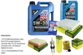 INSPEKTIONSKIT FILTER LIQUI MOLY ÖL 6L 5W-30 für BMW 4 Gran Coupe F36 420i 428i