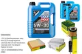 INSPEKTIONSKIT FILTER LIQUI MOLY ÖL 7L 5W-30 für BMW 5er F10 F18 535i