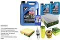 INSPEKTIONSKIT FILTER LIQUI MOLY ÖL 7L 5W-30 für BMW 5er F10 F18 535i