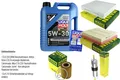 INSPEKTIONSKIT FILTER LIQUI MOLY ÖL 5L 5W-30 für BMW 1er F20 116i 114i 118i F21