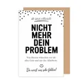 Edition Seidel Premium Glückwunschkarte zum Abschied mit Umschlag. Abschiedskarte mit Spruch Grußkarte Karte Ruhestand Jobwechsel Arbeit Mann Frau Kollege Kollegin Freunde Wünsche (AS161 SW025)