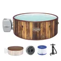 Whirlpool aufblasbar 7 Personen Outdoor Pool Heizung Massage Helsinki 180 x 66cm