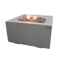 Elementi Gasfeuerstelle Ridgefield, Beton-Optik grau, inkl. Druckminderer