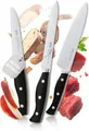 RÖSLE Messer Set 3-tlg. PURA Küchenmesser Set Kochmesser Hochwertig Fleisch Brot