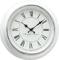 Boltze Wanduhr Yella 40 cm Uhr im Retro Stil / Vintage, Ziffern rämisch