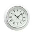 Boltze Wanduhr Uhr Retro Römisches Ziffernblatt Vintage Weiß