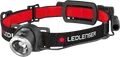 LED LENSER H8R - LED-Stirnleuchte H8R, 600 lm, schwarz / orange, Li-Ion-Akku