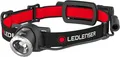 LED LENSER H8R Stirnlampe, Wiederaufladbar, Box, schwarz/rot (500853)