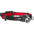 Ledlenser hoofdlamp h8r ledverlichting (zwart/rood, 600 lm, 6000